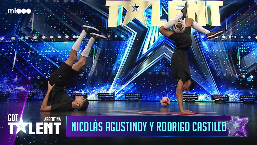 Nicolás Agustinoy y Rodrigo Castillo - Freestyle fútbol | Audiciones