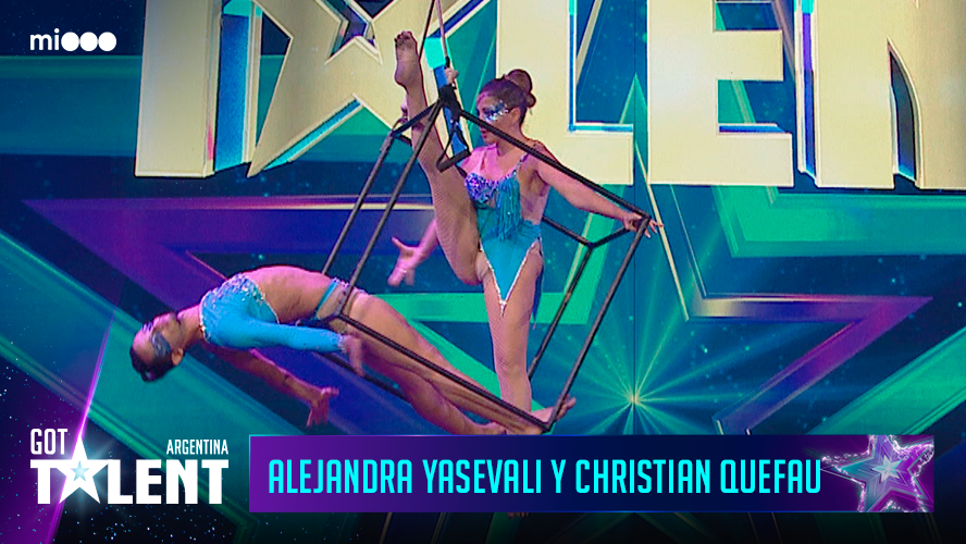 Alejandra Yasevali y Christian Quefau - Acrobacia aérea | Audiciones