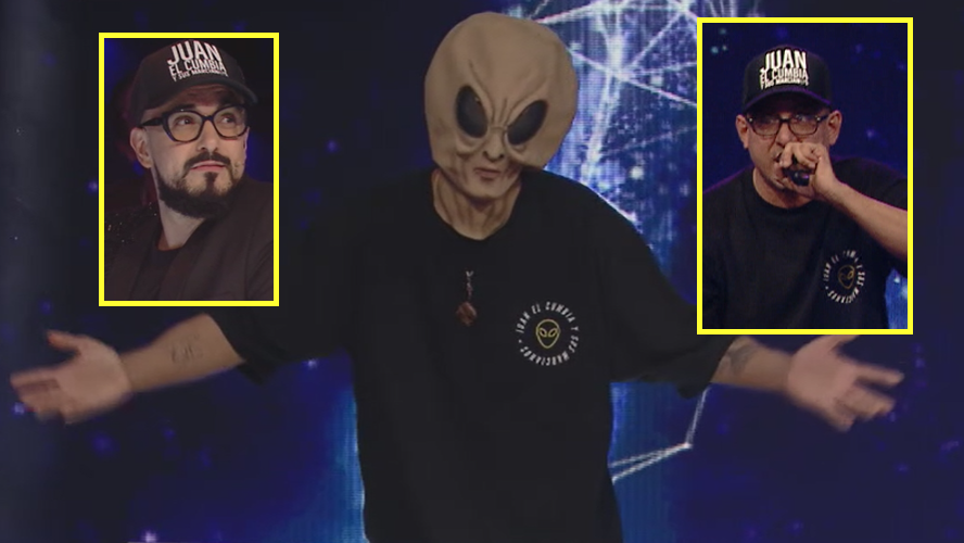 El cantante de cumbia que llevó a un “marciano” para cantar con él en Got Talent | Mejores momentos