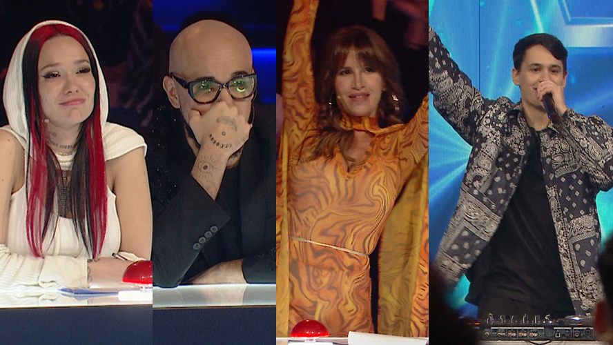 El DJ que hizo un remix con una canción de Abel y la Joaqui: ¿se armó una fiesta en Got Talent? | Mejores momentos