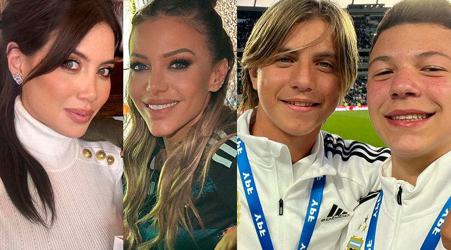 Los hijos de Wanda Nara y Evangelina Anderson superaron la mala relación de sus madres | Espectáculos
