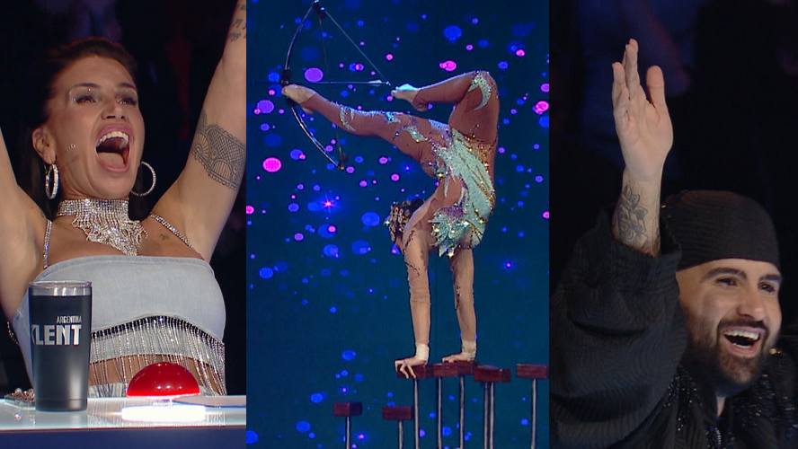 El festejo eufórico del jurado ante una participante que se paró de manos y... | Mejores momentos