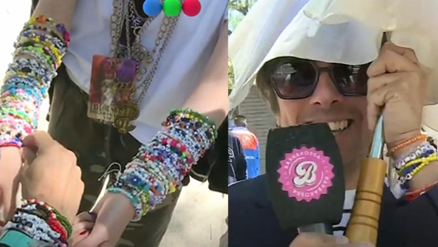 Robertito Funes fans Taylor Swift pulseritas baile vip acampe furor | Mejores Momentos