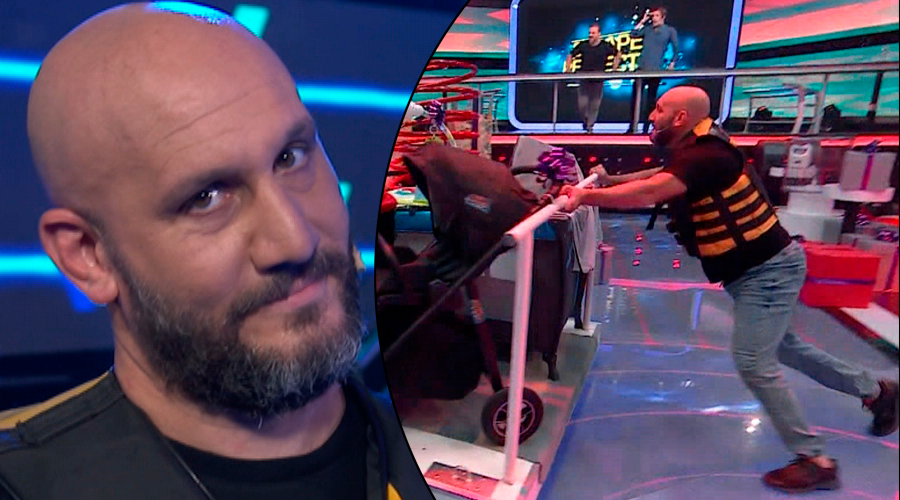 La jaula no tuvo piedad con un futuro papá que quiso ir por el carro de bebé | Imperdibles