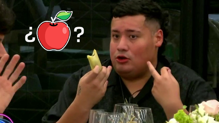 ¿Manzana sos vos? Entre la sorpresa y el desconcierto por la presencia del jugador más conocido de la casa | Mejores momentos