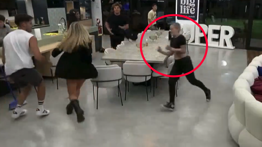 Furia le propuso jugar a la mancha a sus companeros de la casa | Mejores momentos