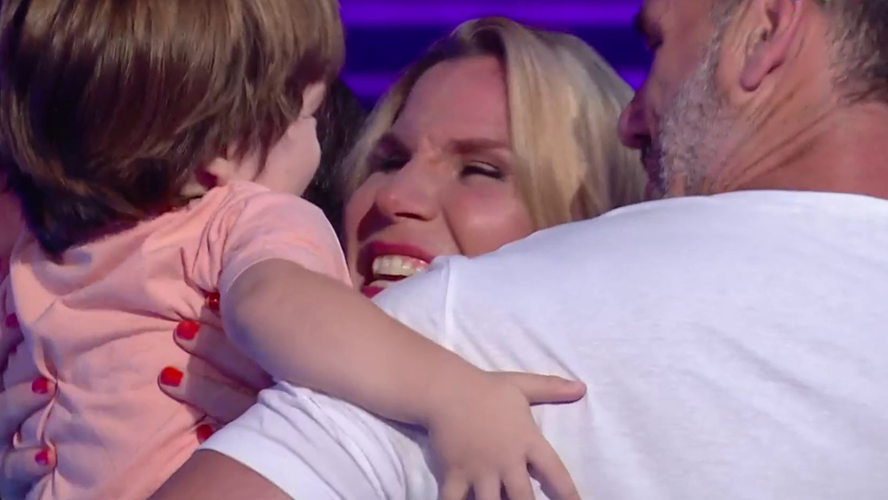 El emocionante reencuentro de Carla con Huguito y sus hijos | Mejores momentos