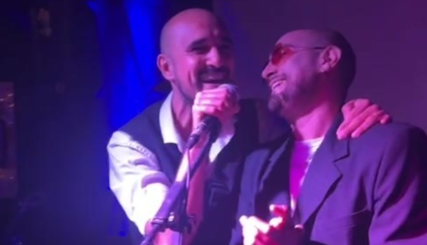 ¡Sorpresa! Abel Pintos apareció en Glew durante un show tributo | Música