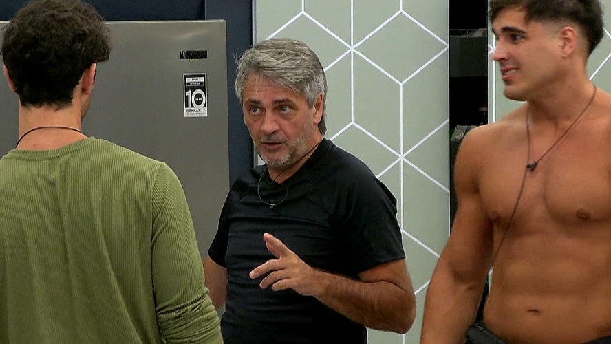 Darío empezó a cumplir el rol de padre dentro de la casa de Gran Hermano | Mejores momentos