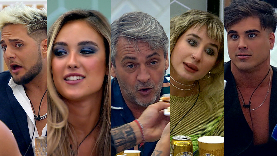 Damián, Florencia, Darío, Paloma y Mauro se presentaron en la cena de bienvenida de Gran Hermano | Mejores momentos