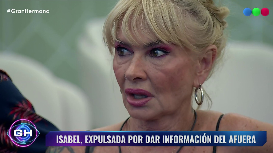 Con lo puesto: Isabel fue expulsada de la casa por dar información prohibida | Mejores momentos