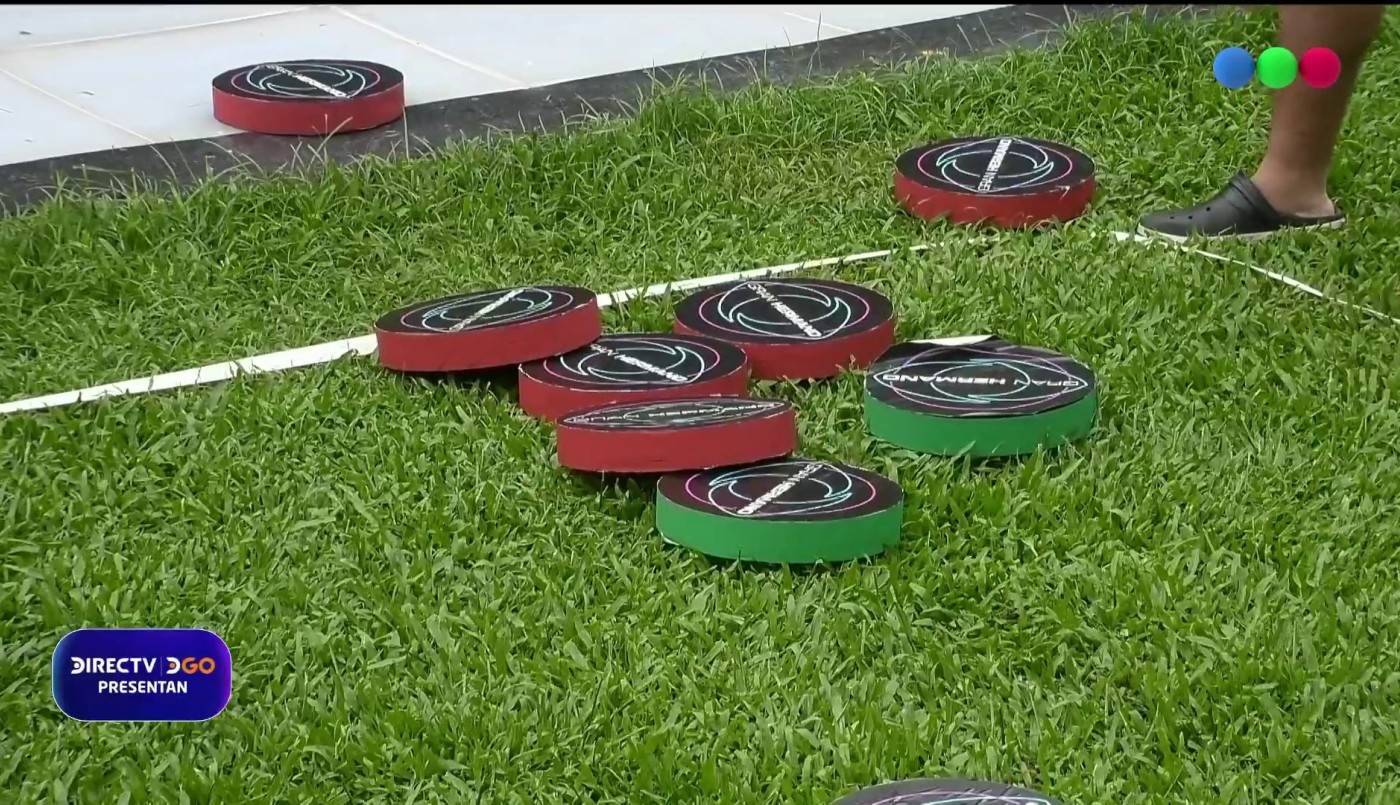 Los jugadores se enfrentaron con un tejo gigante: ¿quiénes fueron los ganadores? | Mejores momentos