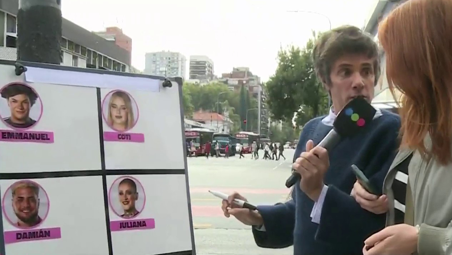 Placa multitudinaria en Gran Hermano: Robertito Funes toma el pulso de la calle | Mejores Momentos