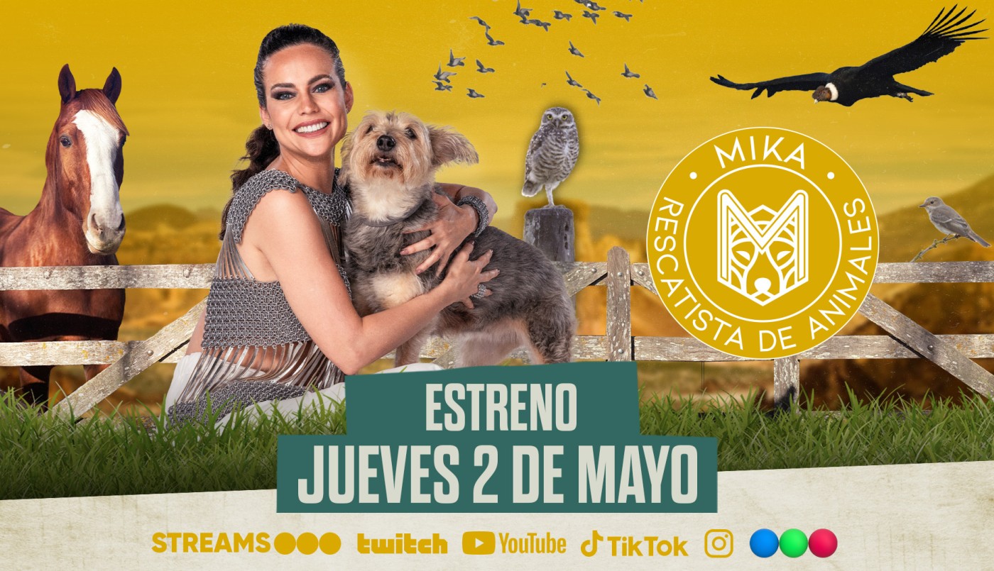 ¡Llega Mika Rescatista de Animales a Streams Telefe! | Noticias