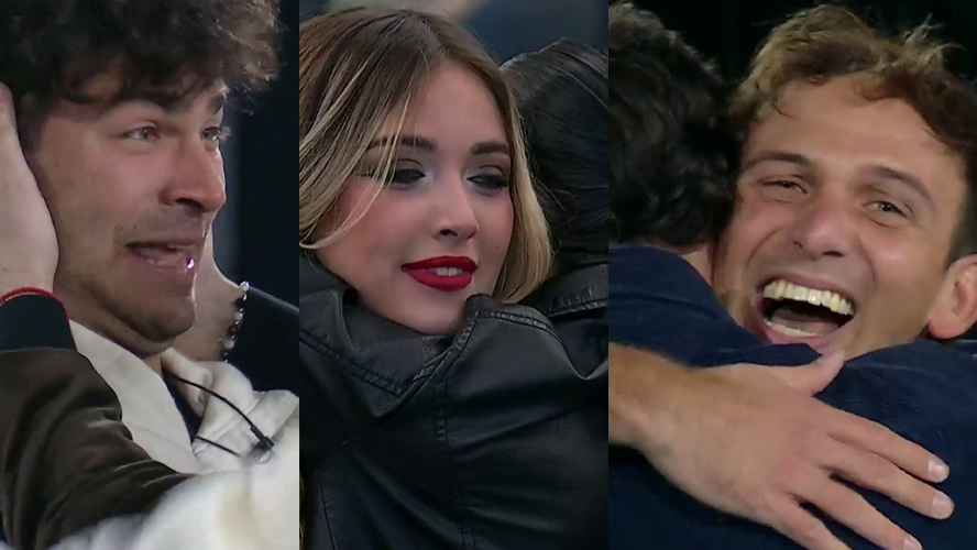 Bautista, Florencia y Nicolás quedaron eufóricos con la llegada de sus familiares y amigos | Mejores momentos