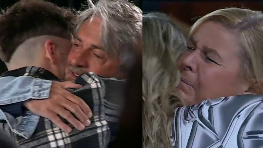 Darío y Virginia recibieron a sus hijos con lágrimas en los ojos | Mejores momentos