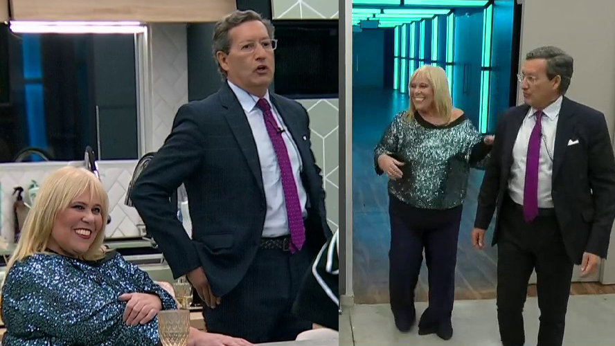 Laura Ubfal y Ceferino Reato visitaron la casa de Gran Hermano: ¿se pelearon vivo o se aliaron? | Mejores momentos