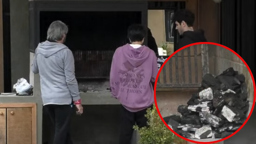 Pancho se perdio el asado: Darío aprovecho el sol y encendio la parrilla | Mejores momentos