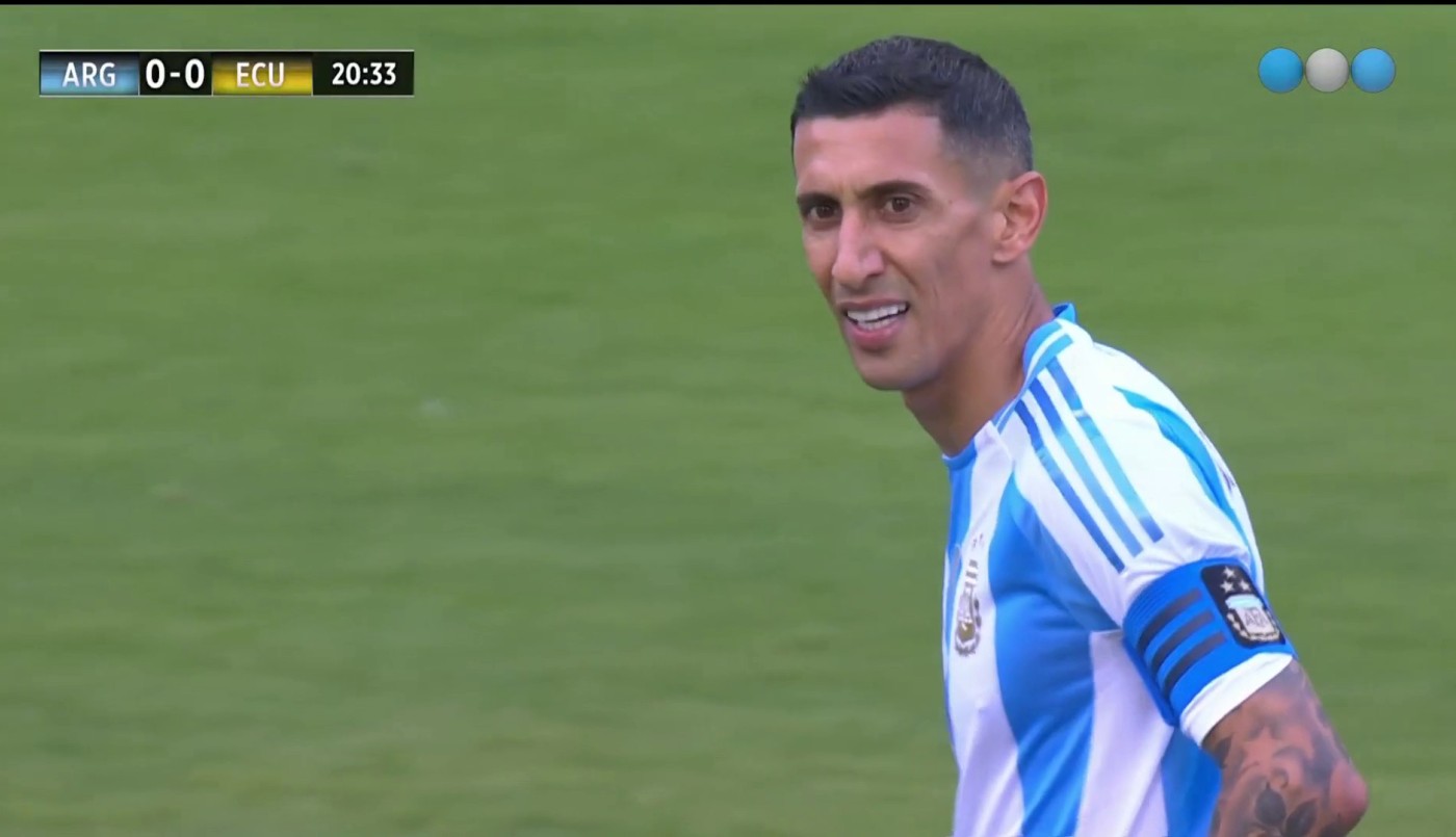 Di María tuvo la primera llegada al arco de Argentina contra Ecuador | Mejores momentos