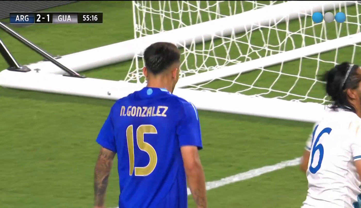 Nico González, remate al córner | Mejores momentos