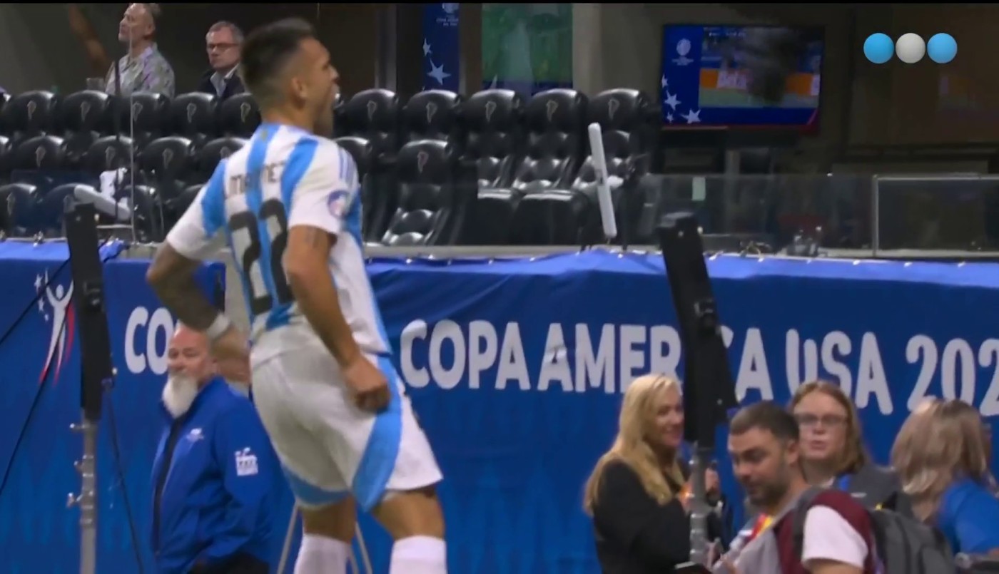 Lautaro Martínez lo liquidó tras una gran asistencia de Lionel Messi - Argentina 2 Canadá 0 - Copa América 2024 | Mejores momentos