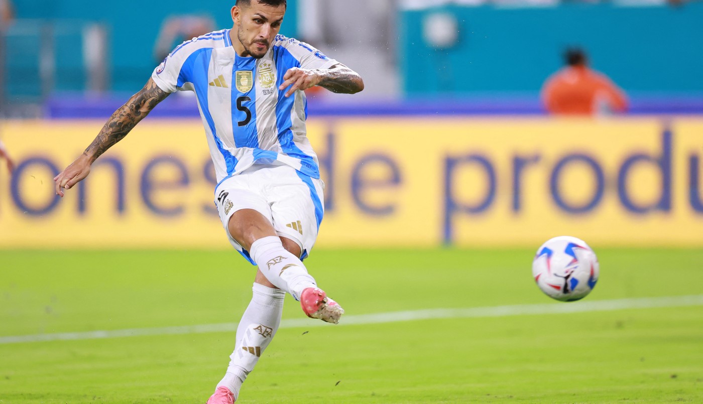 Leandro Paredes estrelló un penal contra el palo - Argentina vs. Perú - Copa América 2024 | Mejores momentos