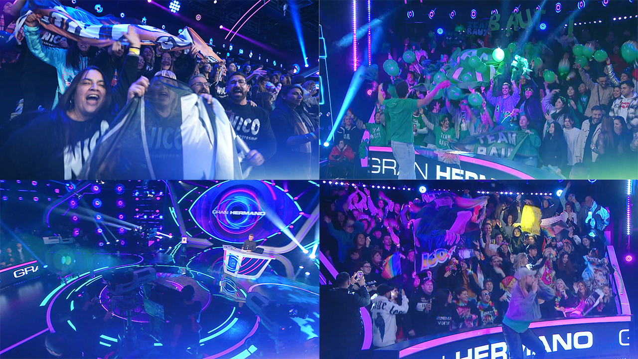 Las reacciones de Nicolás, Emmanuel y Bautista al ver sus tribunas en el estudio | Mejores momentos