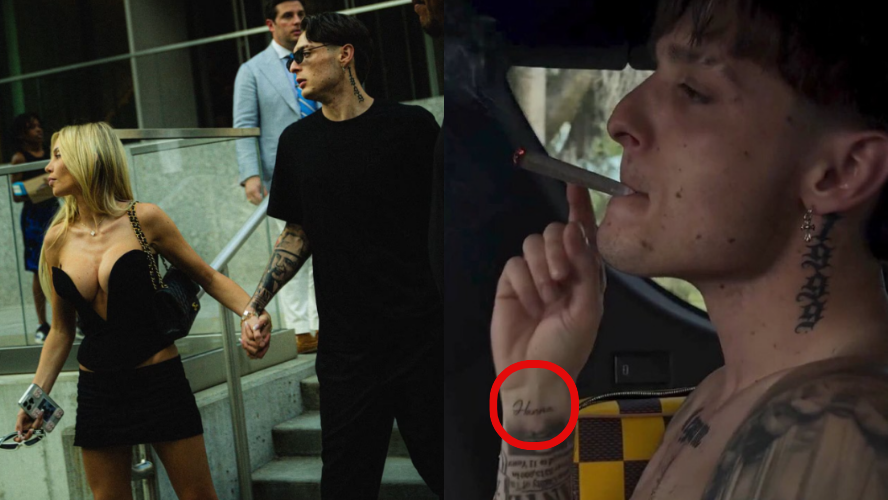 Romance y ¿un tatuaje?: Peso Pluma oficializo su nueva relacion | Espectáculos