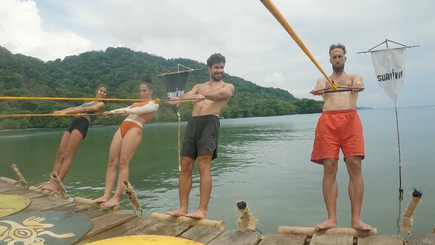 ¿Era tentador el beneficio? Algunos jugadores no se la jugaron en el desafío de Survivor | Mejores Momentos