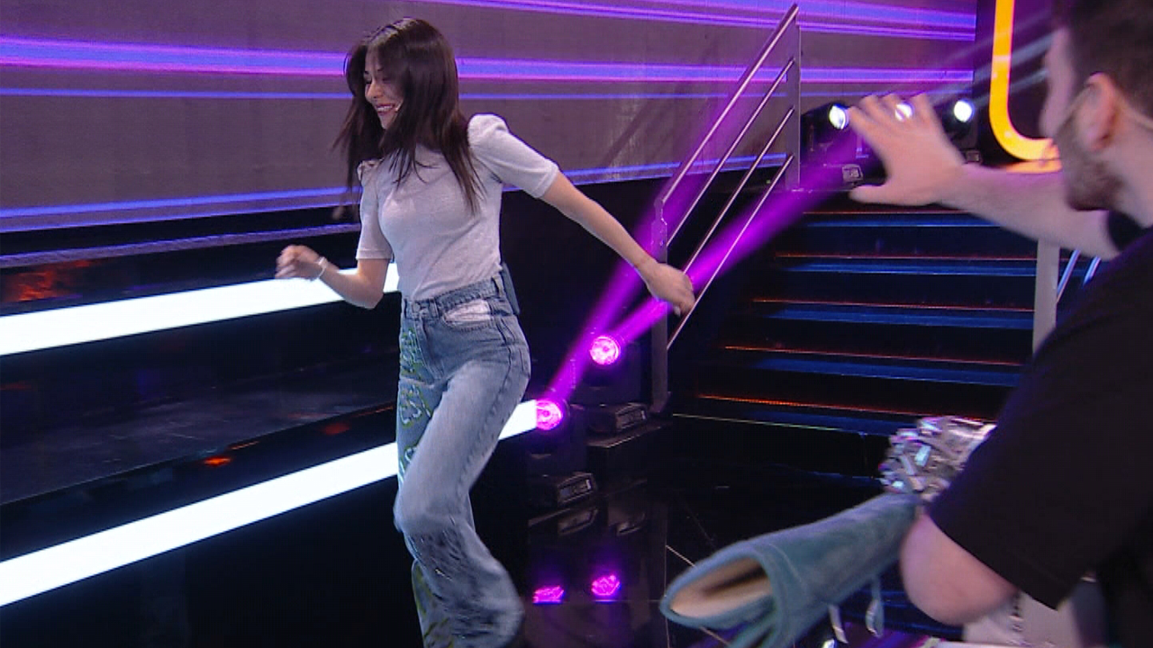 La China Ansa terminó herida por la salida de un participante de la jaula | Imperdibles