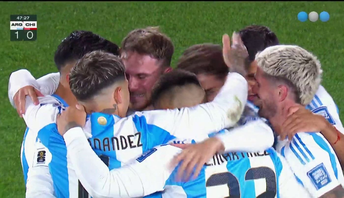 Centro atrás y golazo de Alexis Mac Allister para el 1-0 - Argentina vs. Chile | Mejores momentos