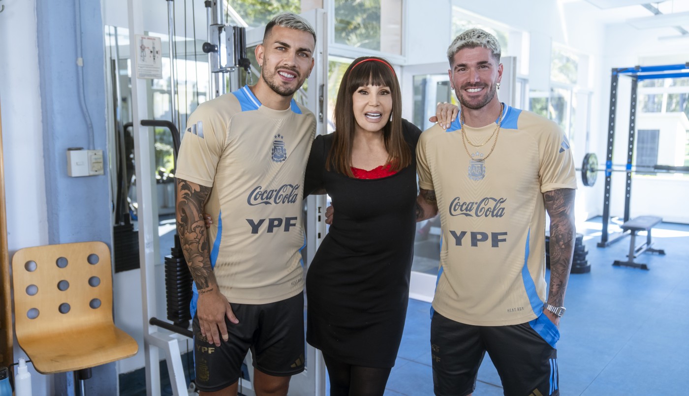 Susana Giménez es la nueva masajista de Leandro Paredes y Rodrigo De Paul | Exclusivos