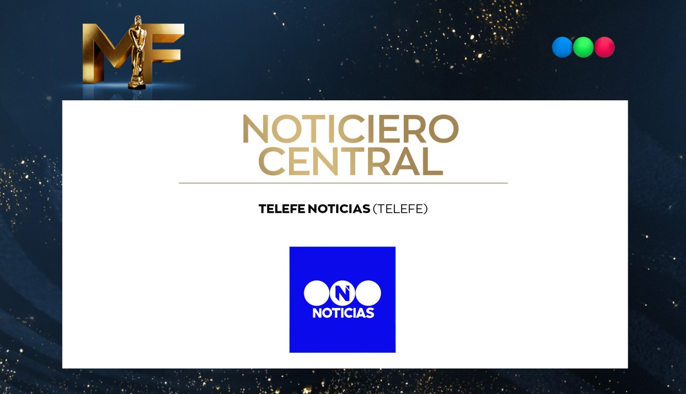 Telefe Noticias, mejor noticiero central | Ganadores