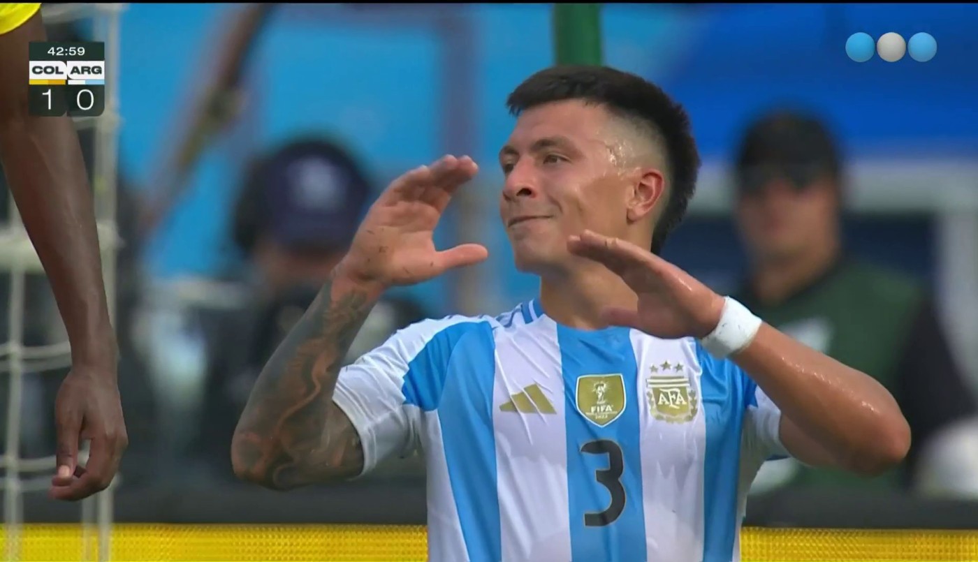 Lisandro y Lautaro Martínez casi tienen el empate con dos pelotas paradas - Colombia vs. Argentina | Mejores momentos