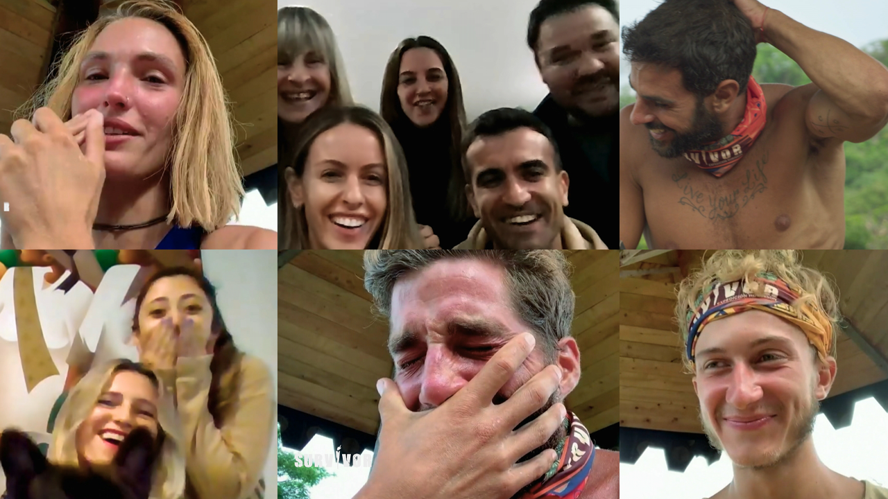 Alegría, llanto y ausencias en las videollamadas familiares de Baltasar, Aixa, Agustín y Juan Pablo | Mejores Momentos