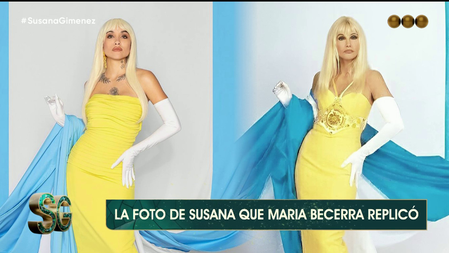 El homenaje de María Becerra a Susana Giménez | Mejores momentos