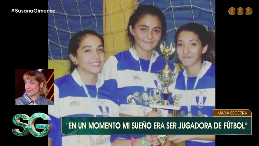 El desconocido deseo de María Becerra: "Quería ser futbolista" | Mejores momentos