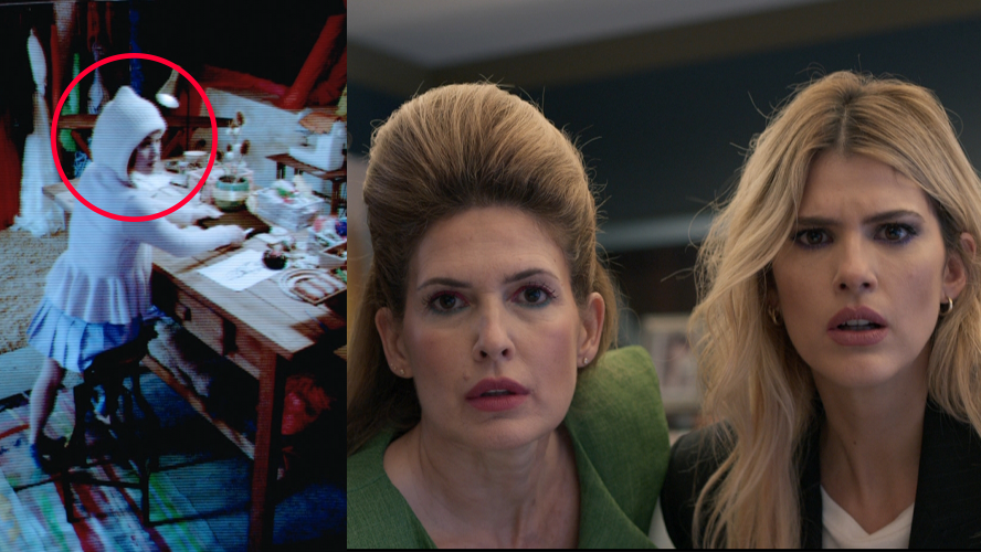 ¿Es o no es? Las cámaras de seguridad podrían delatar la presencia de Margarita | Mejores Momentos