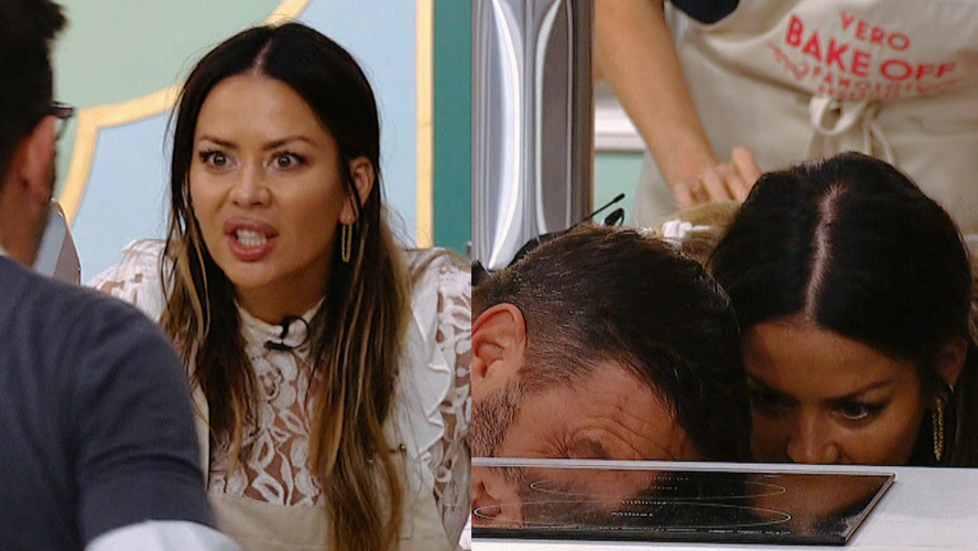 Karina Jelinek empezó con el pie izquierdo en Bake Off Famosos: ¿no sabe usar el horno? | Mejores momentos
