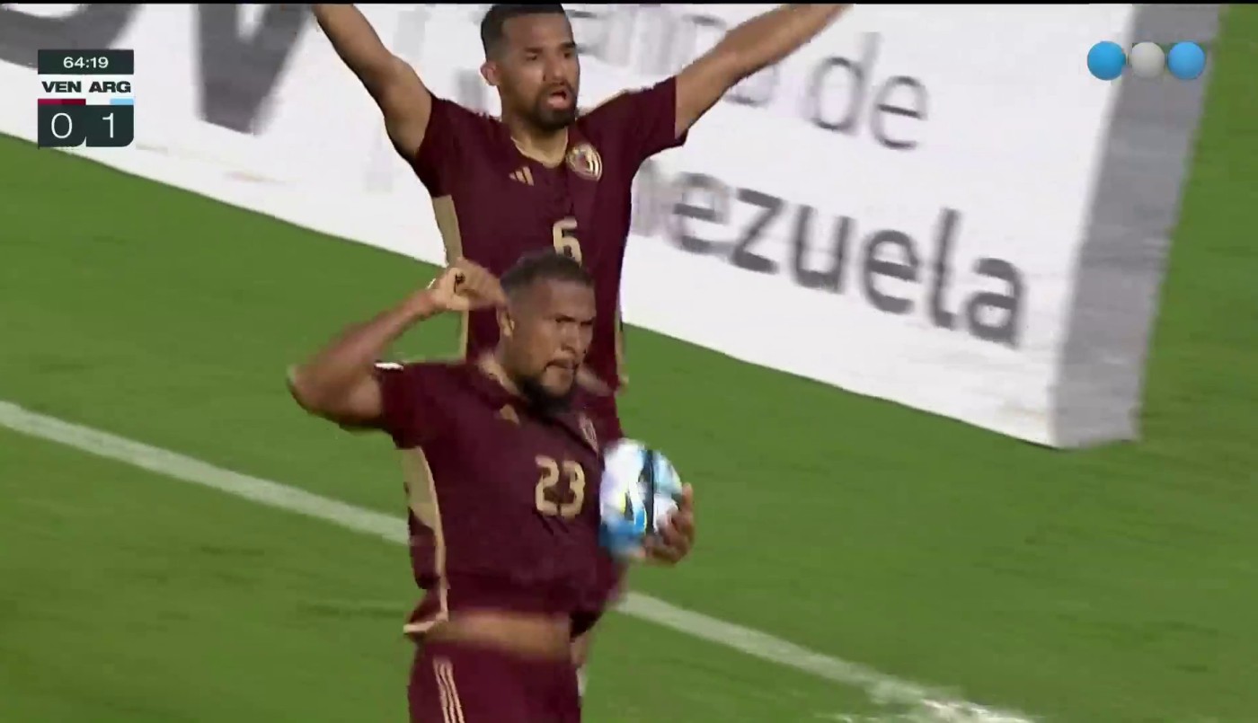 Venezuela-Argentina: Rondón hizo el 1-1 con un cabezazo inalcanzable para Rulli | Mejores momentos