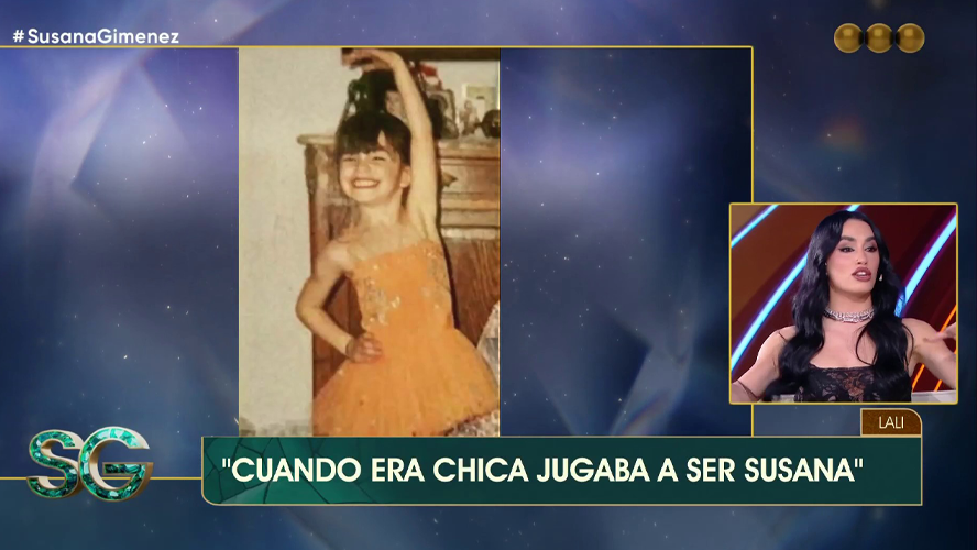 De chiquita, Lali jugaba a ser Susana Giménez | Mejores momentos