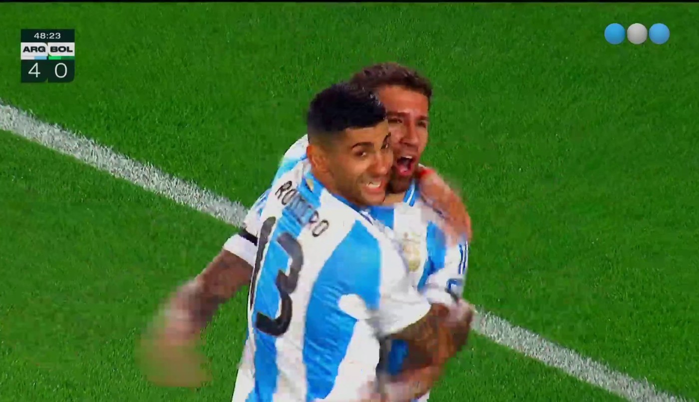 Anularon el cuarto gol de Argentina vs. Bolivia | Mejores momentos