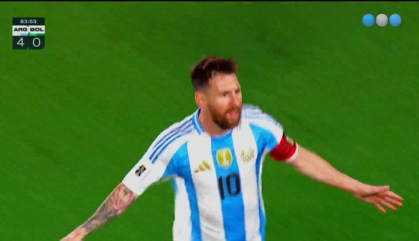 El segundo de Messi para el 5-0 - Argentina vs. Bolivia | Mejores momentos