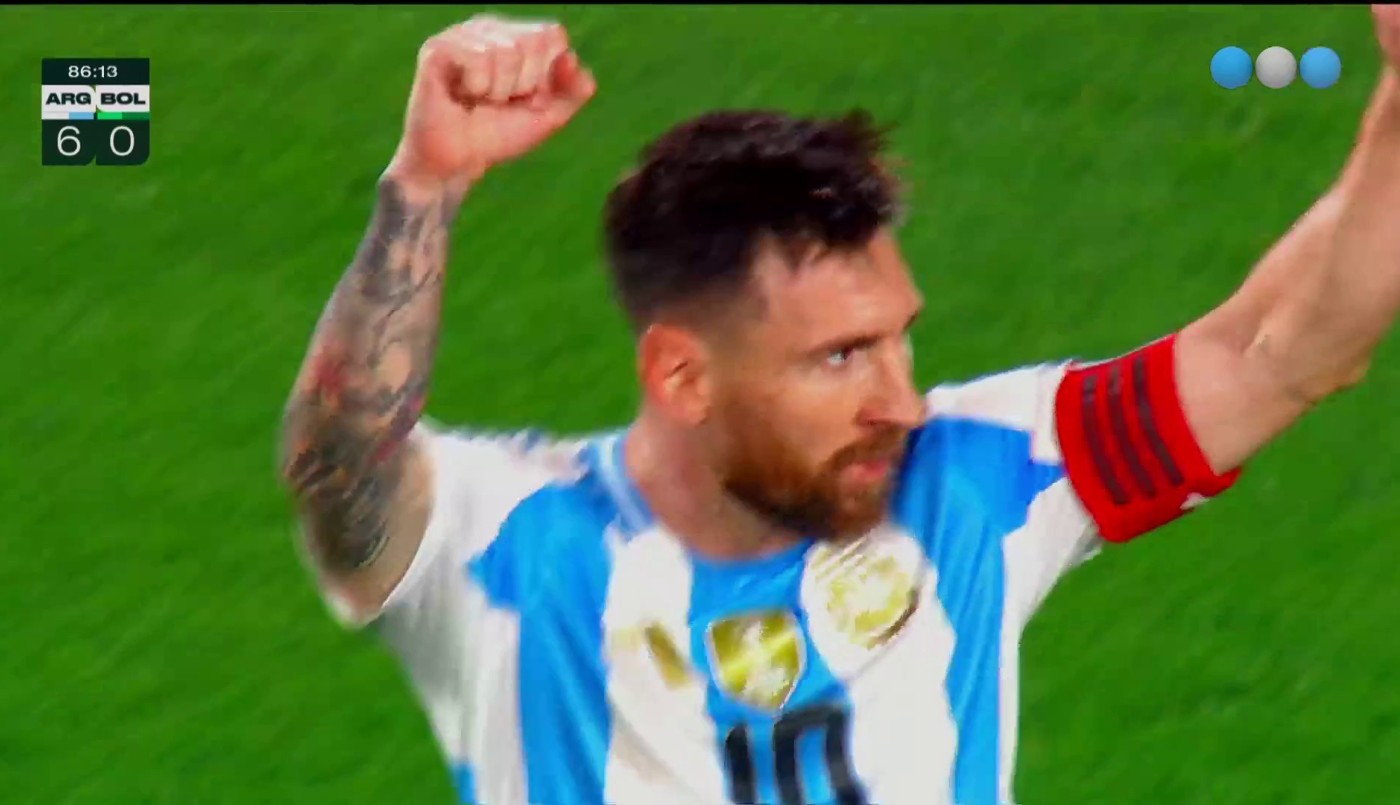 Triplete de Messi con una definición típica y 6-0 - Argentina vs. Bolivia | Mejores momentos