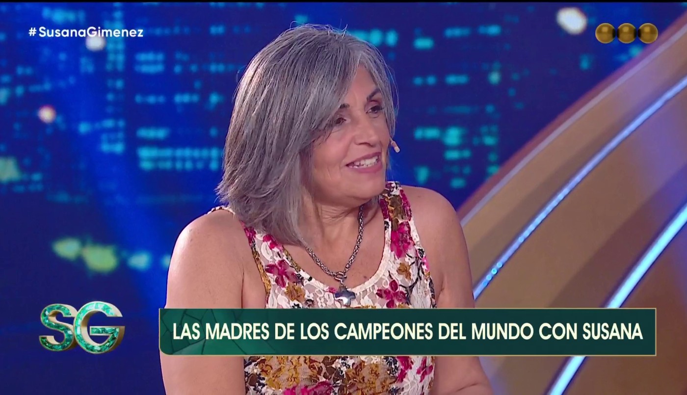 ¡Igual que el hijo! La mamá de Dibu Martínez reveló sus promesas y cábalas capilares | Mejores momentos