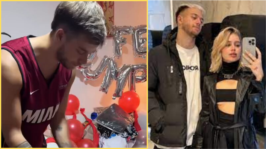 22 regalos y un final inesperado: Coty romero sorprendio a nacho en su cumpleaños | Espectáculos