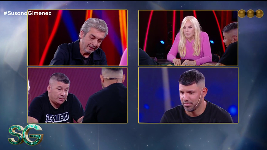 Susana Giménez y Ricardo Darín jugaron al truco contra el Kun Agüero y Pablito Lescano | Invitados