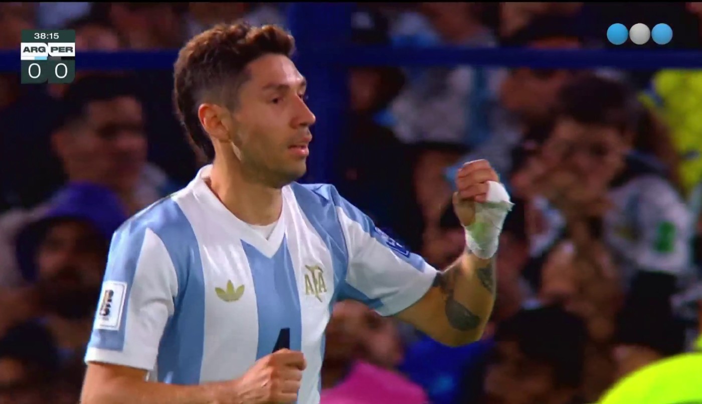 Montiel estuvo cerca del gol con un taco - Argentina vs. Perú - Eliminatorias Sudamericanas 2026 | Mejores momentos