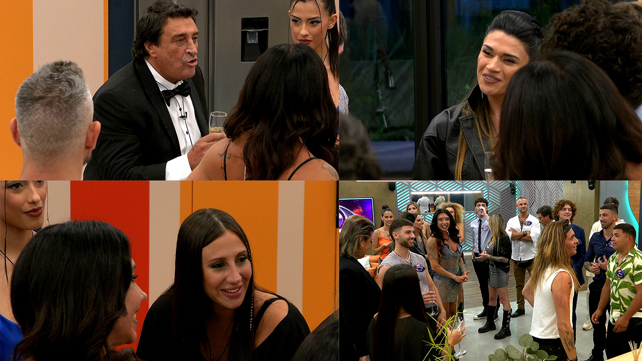 Buenos deseos y una bomba en el primer brindis de la casa de Gran Hermano | Mejores momentos