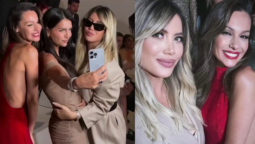 Wanda Nara y Pampita juntas: la gala de los Personajes del Año | Exclusivos